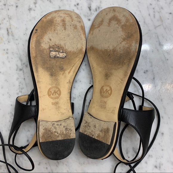 Michael Kor Lace up black sandals - Picture 4 of 5